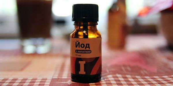 Iodine for cabbage